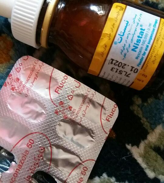 عکس قطره نیستاتین