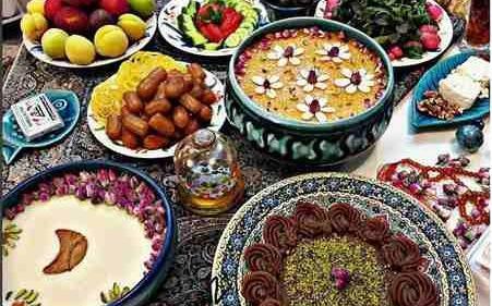 عکس های سفره ی ماه رمضان