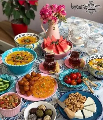 عکس های سفره ی ماه رمضان
