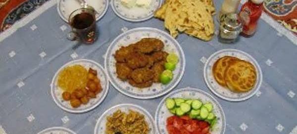عکس های سفره ی ماه رمضان