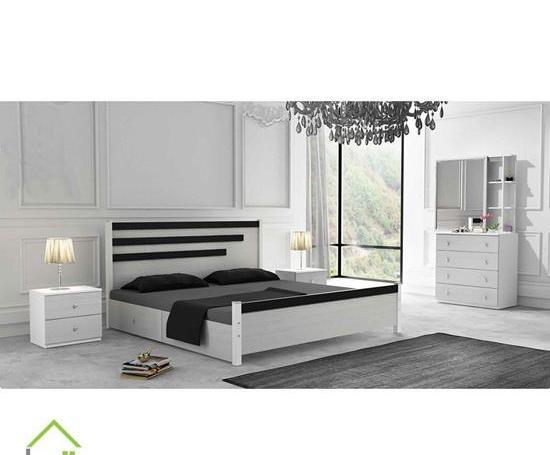 عکس تخت خواب و میز آرایش
