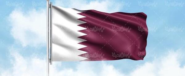 عکس پرچم کشور قطر