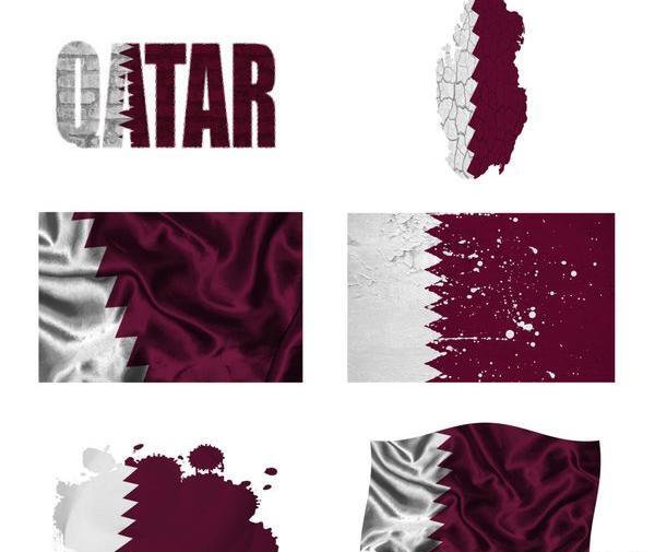عکس پرچم کشور قطر