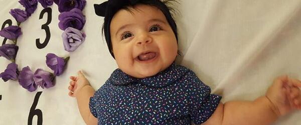 عکس پسر بچه سه ماهه