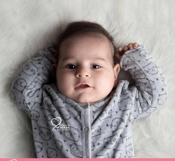 عکس پسر بچه سه ماهه