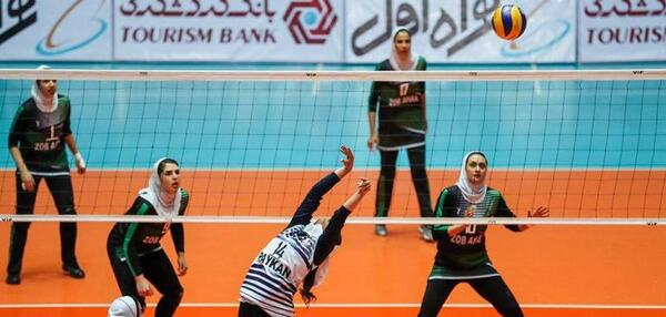 عکس ورزش والیبال بانوان