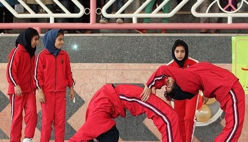 عکس ورزش ژیمناستیک دخترانه