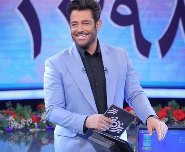 عکس محمد رضا گلزار در مسابقه برنده باش