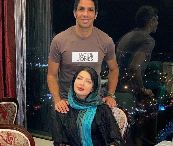 عکس بارداری همسر سپهر حیدری