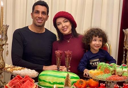 عکس بارداری همسر سپهر حیدری