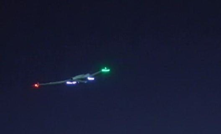 عکس پهپاد در شب