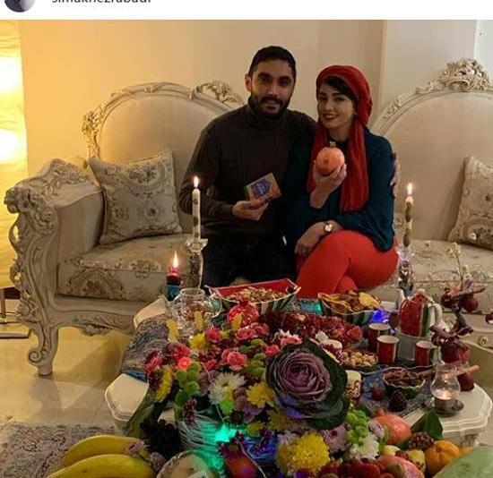 عکس دست دونفره یلدایی