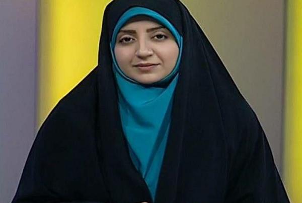 عکس خانم حسینی گوینده خبر