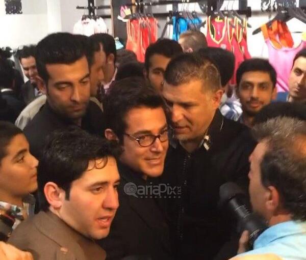 عکس محمدرضا گلزار و آرش