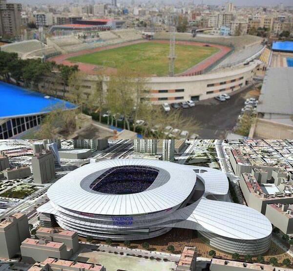 عکس ورزشگاه تهران