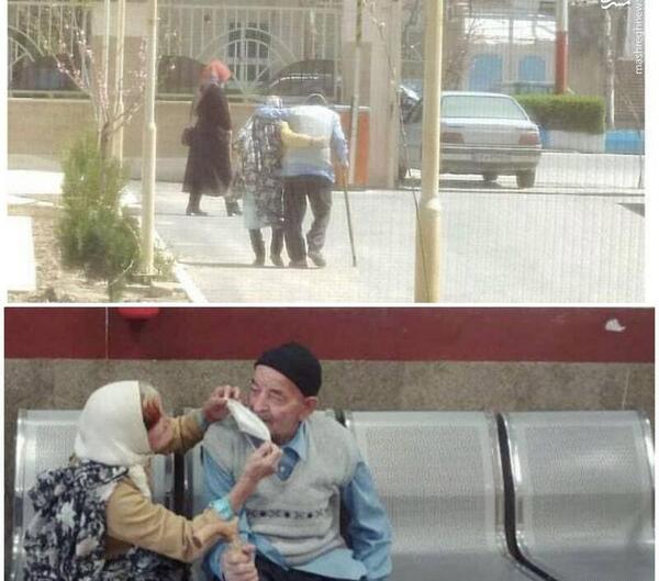 عکس عاشقانه کرونایی