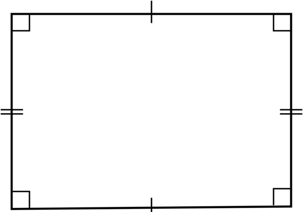عکس قطر های مستطیل