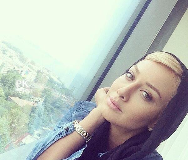 عکس صدف طاهریان در ایران
