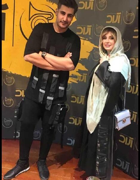 عکس زهره فکور صبور با شهاب مظفری