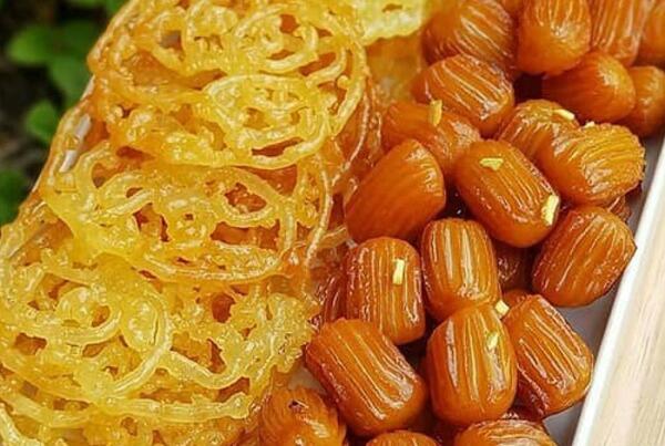 عکس تزیین زولبیا بامیه