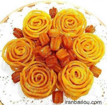 عکس تزیین زولبیا بامیه