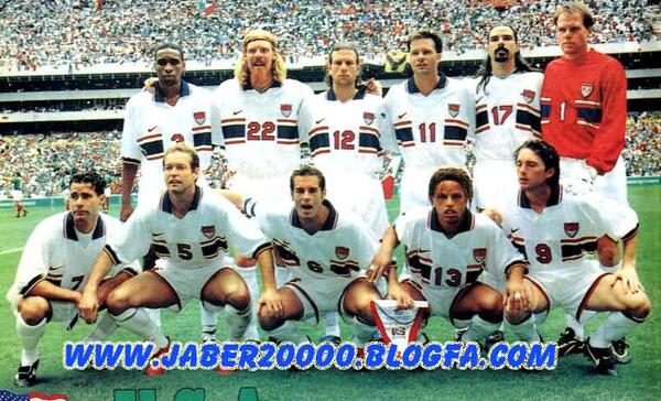 عکس بازیکنان جام جهانی 98