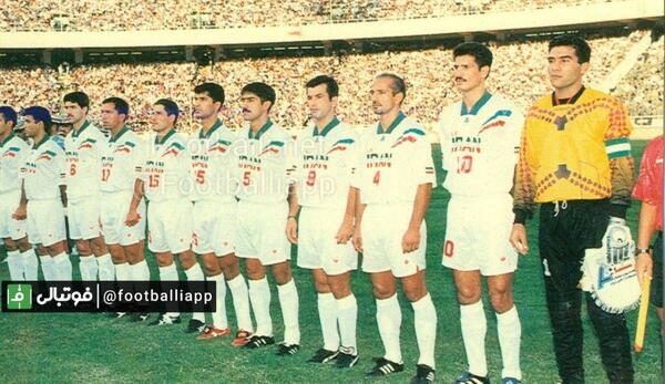 عکس بازیکنان جام جهانی 98