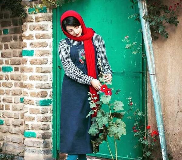 عکس ژست خانم