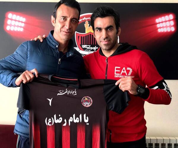 عکس قاسم دهنوی بازیکن پرسپولیس