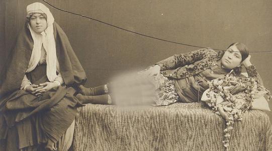 عکس جیران در زمان ناصرالدین شاه