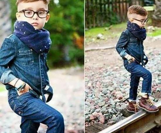 عکس پسر بچه فشن