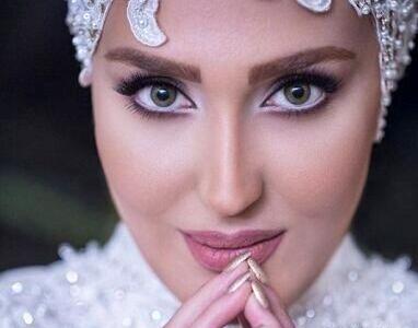 عکس عروسی زهره فکور صبور و همسرش