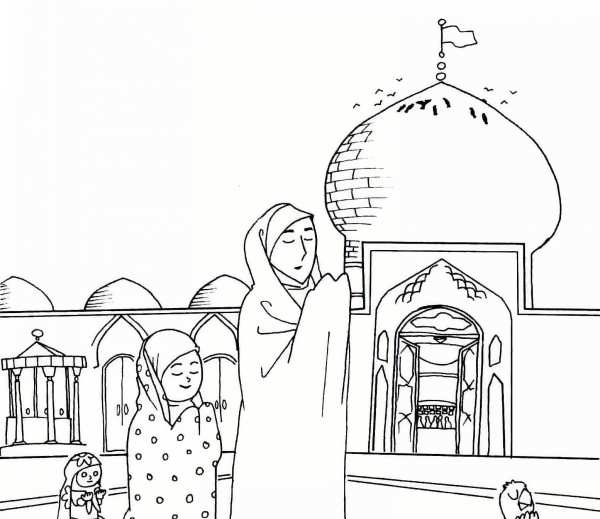 عکس نقاشی درباره ی ماه رمضان
