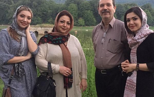 عکس صدف اسپهبدی در علفزار