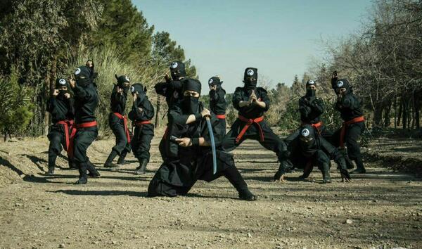 عکس ورزش نینجا