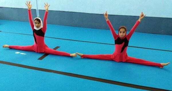 عکس ورزش ژیمناستیک ریتمیک