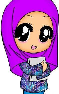 عکس دختر عروسکی با حجاب