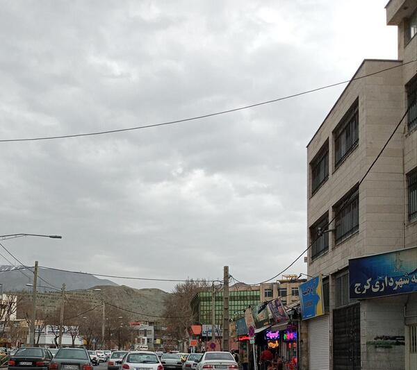 عکس چهارراه گلزار کرج