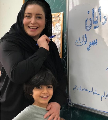 عکس خانم صامتی جوکر