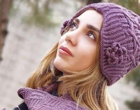 عکس آموزش کلاه زمستانی دخترانه