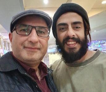 عکس آقای کیانی در سریال برف بی صدامی بارد