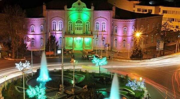 عکس فلکه جیران ارومیه