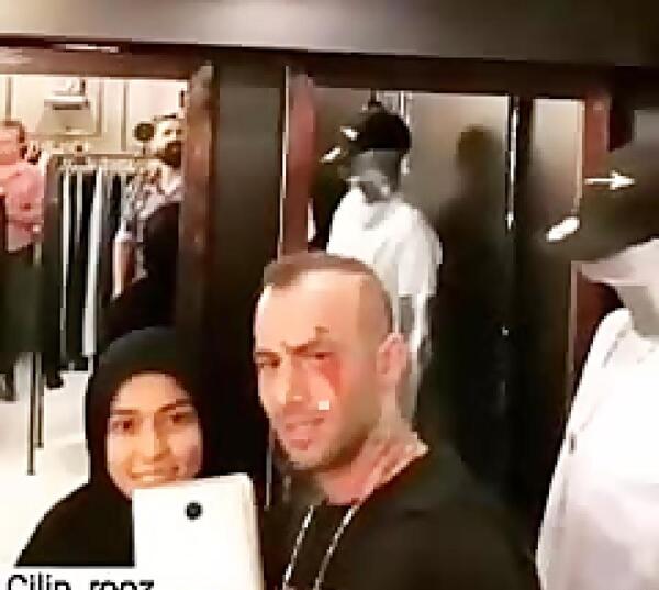عکس گرفتن تتلو با طرفداراش