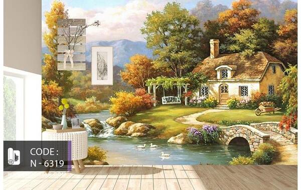 عکس طراحی کلبه جنگلی