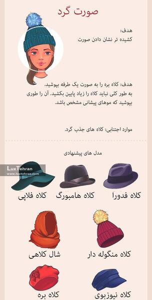 عکس کلاه زمستانی تمام صورت