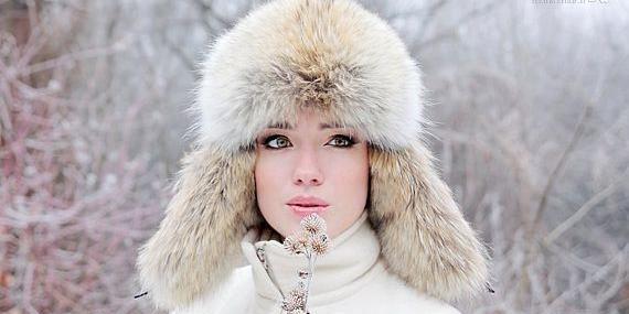 عکس کلاه زمستانی خزدار