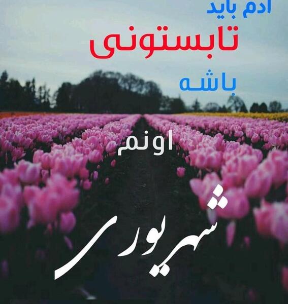عکس نوشته تبریک تولد همسر شهریوری