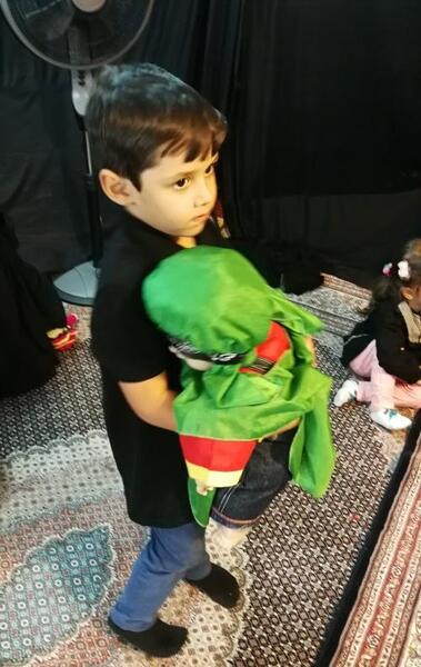 عکس عروسک حضرت علی اصغر