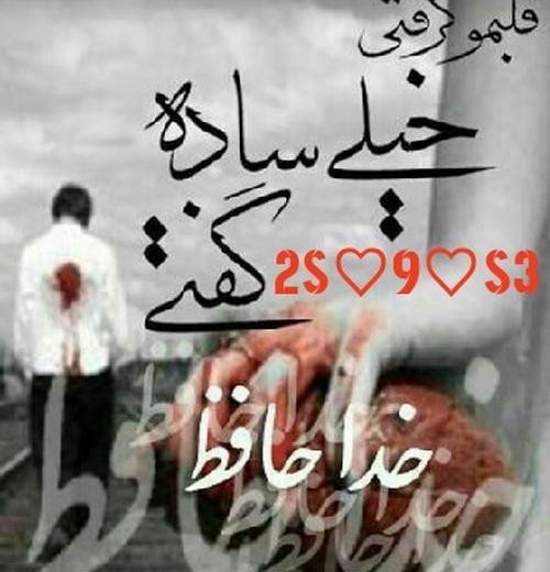عکس نوشته زندگی پر از خداحافظی