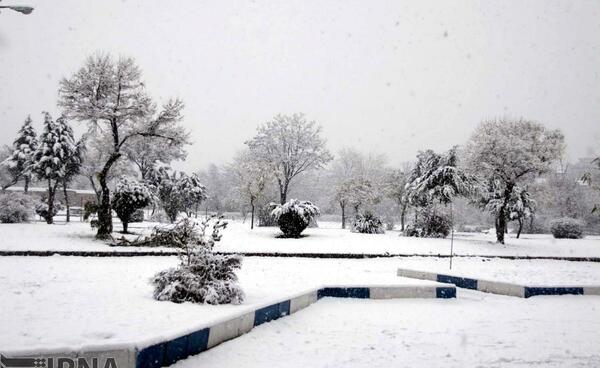 عکس برفی لرستان